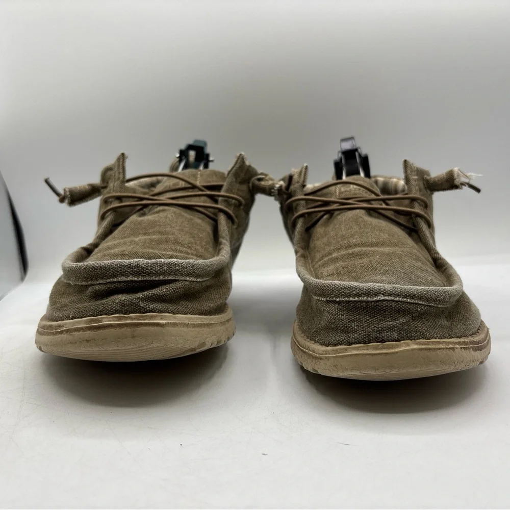 Hey Dude Conrad‎ L Mid Chukka Nut Brown Men’s Size 11 Lightweight Comfort Shoes